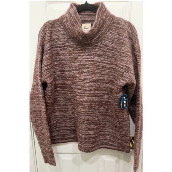 Kuhl Mohair Blend Multicolor Cowl Neck Sweater - Picture 4 of 14